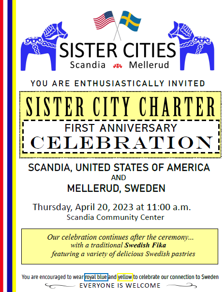 Anniversary Invitation Flyer